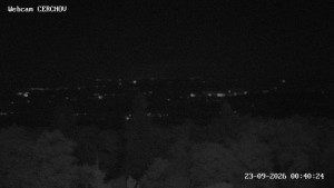Čerchov - Wieża widokowa, Panorama - 23.9.2026 v 00:45 Čerchov - Wieża widokowa, Panorama - 23.9.2026 v 00:45