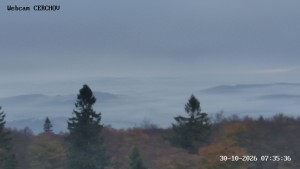 Čerchov - Rozhledna, Panorama - 30.10.2026 v 07:45 Čerchov - Rozhledna, Panorama - 30.10.2026 v 07:45