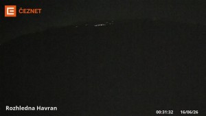 Hora Havran - Rozhledna - 16.6.2026 v 00:31 Hora Havran - Rozhledna - 16.6.2026 v 00:31