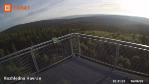Hora Havran - Rozhledna - 16.6.2026 v 06:31 Hora Havran - Rozhledna - 16.6.2026 v 06:31