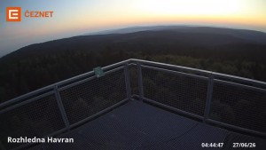 Hora Havran - Rozhledna - 27.6.2026 v 04:45
