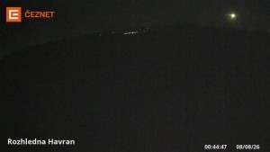 Góra Havran - Wieża widokowa - 8.8.2026 v 00:45 Góra Havran - Wieża widokowa - 8.8.2026 v 00:45