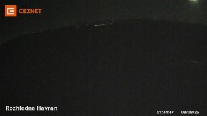 Góra Havran - Wieża widokowa - 8.8.2026 v 01:45 Góra Havran - Wieża widokowa - 8.8.2026 v 01:45