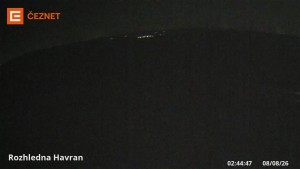 Góra Havran - Wieża widokowa - 8.8.2026 v 02:45 Góra Havran - Wieża widokowa - 8.8.2026 v 02:45