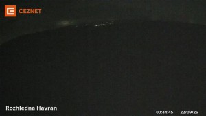 Góra Havran - Wieża widokowa - 22.9.2026 v 00:45 Góra Havran - Wieża widokowa - 22.9.2026 v 00:45