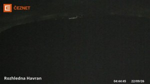 Góra Havran - Wieża widokowa - 22.9.2026 v 04:45 Góra Havran - Wieża widokowa - 22.9.2026 v 04:45