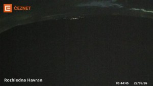 Góra Havran - Wieża widokowa - 22.9.2026 v 05:45 Góra Havran - Wieża widokowa - 22.9.2026 v 05:45