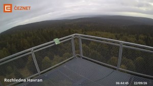 Góra Havran - Wieża widokowa - 22.9.2026 v 06:45 Góra Havran - Wieża widokowa - 22.9.2026 v 06:45