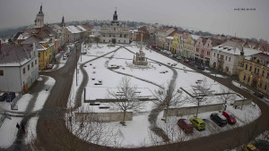 Město Stříbro - Masarykovo náměstí - 4.2.2026 v 08:15