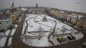 Město Stříbro - Masarykovo náměstí - 4.2.2026 v 08:45