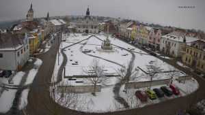 Město Stříbro - Masarykovo náměstí - 4.2.2026 v 09:02