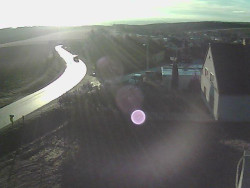 Vjezd do obce ze severu