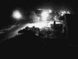 Vjezd do obce ze severu