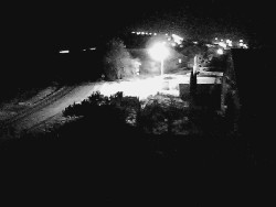 Vjezd do obce ze severu