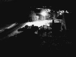 Vjezd do obce ze severu