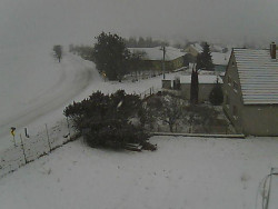 Vjezd do obce ze severu