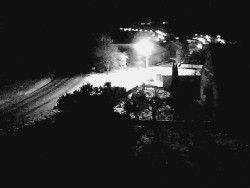 Vjezd do obce ze severu