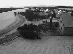 Vjezd do obce ze severu