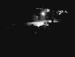 Vjezd do obce ze severu