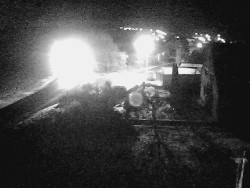 Vjezd do obce ze severu