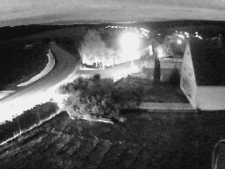 Vjezd do obce ze severu