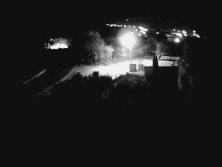 Vjezd do obce ze severu