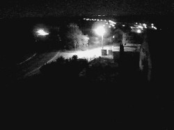 Vjezd do obce ze severu