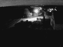 Vjezd do obce ze severu