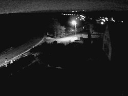 Vjezd do obce ze severu