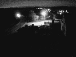 Vjezd do obce ze severu