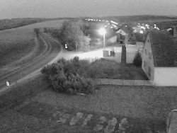 Vjezd do obce ze severu