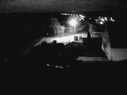 Vjezd do obce ze severu