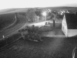 Vjezd do obce ze severu