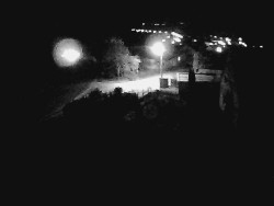 Vjezd do obce ze severu