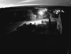 Vjezd do obce ze severu