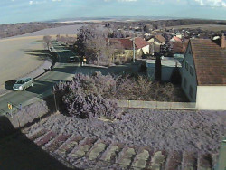 Vjezd do obce ze severu