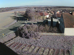 Vjezd do obce ze severu