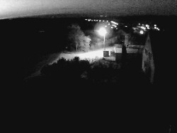 Vjezd do obce ze severu