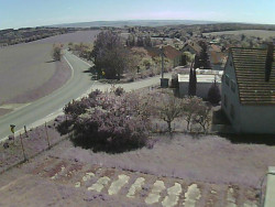 Vjezd do obce ze severu