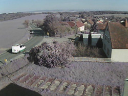 Vjezd do obce ze severu