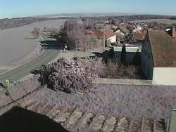 Vjezd do obce ze severu