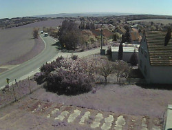 Vjezd do obce ze severu