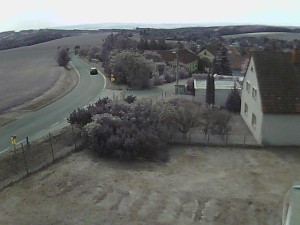 Obec Ježkovice - Vjezd do obce ze severu - 27.5.2026 v 09:45 Obec Ježkovice - Vjezd do obce ze severu - 27.5.2026 v 09:45