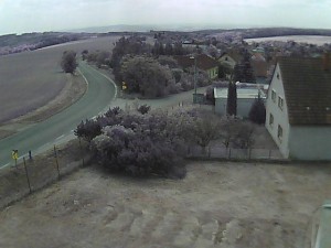 Obec Ježkovice - Vjezd do obce ze severu - 27.5.2026 v 10:45 Obec Ježkovice - Vjezd do obce ze severu - 27.5.2026 v 10:45
