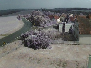 Obec Ježkovice - Vjezd do obce ze severu - 27.5.2026 v 15:45 Obec Ježkovice - Vjezd do obce ze severu - 27.5.2026 v 15:45