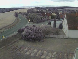 Eingang ins Dorf von Norden