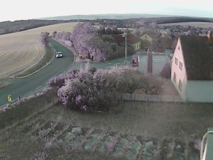 Gemeinde Ježkovice - Eingang ins Dorf von Norden - 31.7.2026 v 05:45 Gemeinde Ježkovice - Eingang ins Dorf von Norden - 31.7.2026 v 05:45