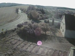 Eingang ins Dorf von Norden