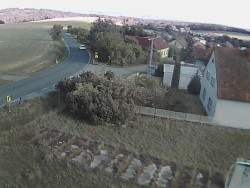 Entrance to the village from the north