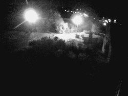 Eingang ins Dorf von Norden